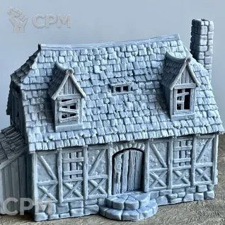 Описание картинки Милый домик от 3D Wargaming по цене 600руб | Свободный Рынок Миниатюр - СРМ