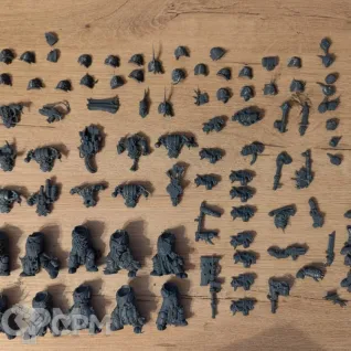 Описание картинки Plague Marines от xyxrick2 по цене 600руб | Свободный Рынок Миниатюр - СРМ