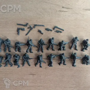 Описание картинки Squad Greyplate Troops от xyxrick2 по цене 600руб | Свободный Рынок Миниатюр - СРМ