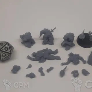 Описание картинки Мертвые Воины Тау от Подземный человек по цене 150руб | Свободный Рынок Миниатюр - СРМ