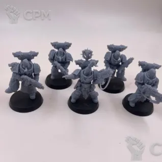 Описание картинки Wolf Primaris Intercessors от Подземный человек по цене 300руб | Свободный Рынок Миниатюр - СРМ