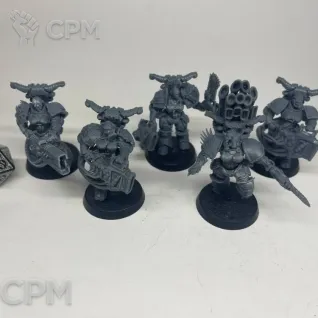 Описание картинки Noise Marines. Emperor&#039;s Children. Шумовые десантники, женская версия от Подземный человек по цене 300руб | Свободный Рынок Миниатюр - СРМ