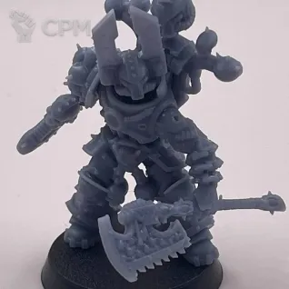 Описание картинки Kharn The Betrayer от Подземный человек по цене 150руб | Свободный Рынок Миниатюр - СРМ