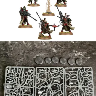 Описание картинки Eldar Rangers от Svarden по цене 100руб | Свободный Рынок Миниатюр - СРМ