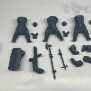 Описание картинки Heavy Mechanised Infantry. TRENCH CRUSADE. Новая Антиохия. New Antioch. от Подземный человек по цене 300руб | Свободный Рынок Миниатюр - СРМ