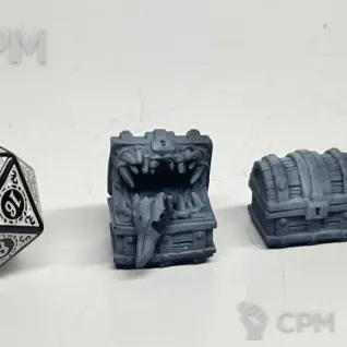 Описание картинки Мимик и сундук от Подземный человек по цене 100руб | Свободный Рынок Миниатюр - СРМ