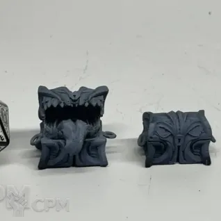 Описание картинки Мимик и сундук от Подземный человек по цене 100руб | Свободный Рынок Миниатюр - СРМ