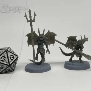 Описание картинки Бесы, черти, импы от Подземный человек по цене 100руб | Свободный Рынок Миниатюр - СРМ