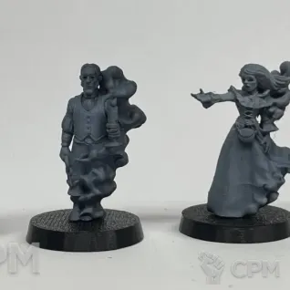 Описание картинки Призраки. Неупокоенные души от Подземный человек по цене 100руб | Свободный Рынок Миниатюр - СРМ