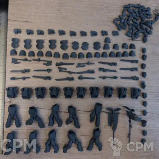 Описание картинки Mk4 Assault squad от xyxrick2 по цене 600руб | Свободный Рынок Миниатюр - СРМ