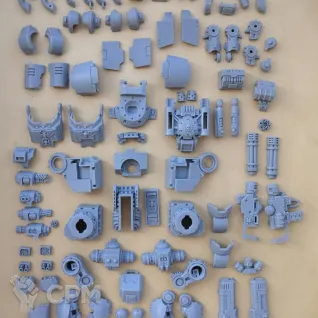 Описание картинки Primaris Redemptor Dreadnought от LexxGreen по цене 450руб | Свободный Рынок Миниатюр - СРМ