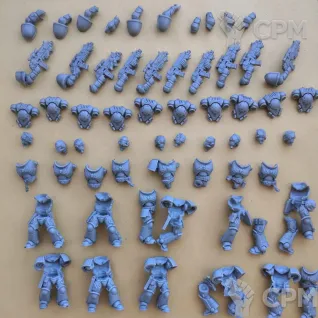 Описание картинки Primaris Intercessors ETB x10 от LexxGreen по цене 450руб | Свободный Рынок Миниатюр - СРМ