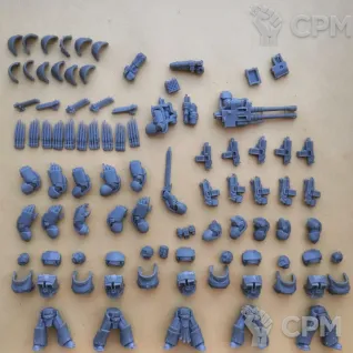 Описание картинки Tartaros Terminator Squad х5 от LexxGreen по цене 450руб | Свободный Рынок Миниатюр - СРМ