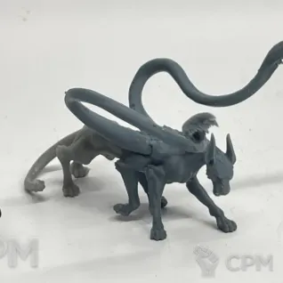 Описание картинки Ускользающий зверь от Подземный человек по цене 200руб | Свободный Рынок Миниатюр - СРМ