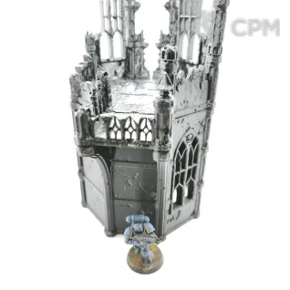 Описание картинки Руина башни Администратума от Rev127 по цене 500руб | Свободный Рынок Миниатюр - СРМ