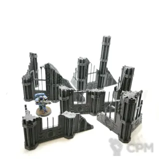 Описание картинки 5 угловых руин Chalnath от Rev127 по цене 500руб | Свободный Рынок Миниатюр - СРМ