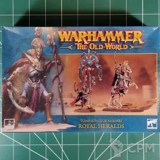 Описание картинки Tomb Kings Of Khemri Royal Heralds от Vault Boy по цене 5 198руб | Свободный Рынок Миниатюр - СРМ