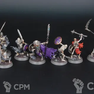 Описание картинки Warhammer Underworlds: Shadespire - Sepulchral Guard от Asgaroth по цене 700руб | Свободный Рынок Миниатюр - СРМ