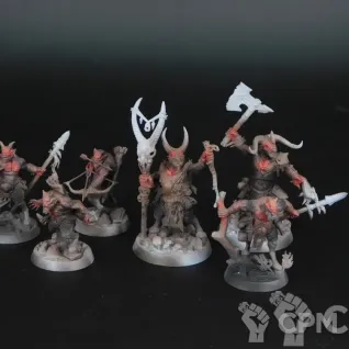 Описание картинки Beastgrave Grashrak’s Despoilers (rus) Warhammer Underworlds от Asgaroth по цене 600руб | Свободный Рынок Миниатюр - СРМ