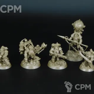 Описание картинки Nightvault Шкуродёры Тандрика (rus) Warhammer Underworlds от Asgaroth по цене 400руб | Свободный Рынок Миниатюр - СРМ