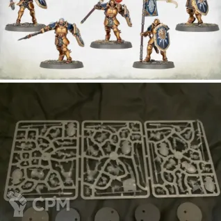 Описание картинки Stormcast Eternals Vindictors x 5 от Svarden по цене 100руб | Свободный Рынок Миниатюр - СРМ