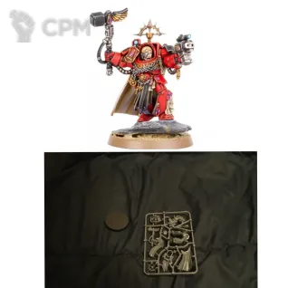 Описание картинки Blood Angels Terminator Captain от Svarden по цене 100руб | Свободный Рынок Миниатюр - СРМ