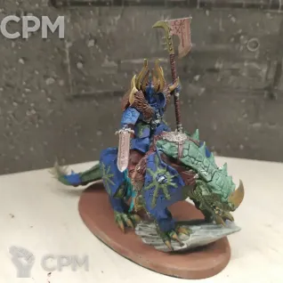 Описание картинки Chaos Lord on Karkadrak от Artiz по цене 100руб