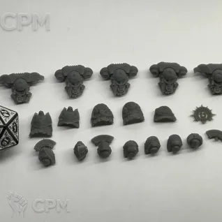 Описание картинки Ultramarines UPGRADE PACK от Подземный человек по цене 100руб | Свободный Рынок Миниатюр - СРМ