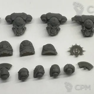 Описание картинки Ultramarines UPGRADE PACK от Подземный человек по цене 100руб | Свободный Рынок Миниатюр - СРМ