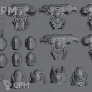 Описание картинки Ultramarines UPGRADE PACK от Подземный человек по цене 100руб | Свободный Рынок Миниатюр - СРМ