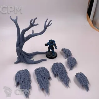 Описание картинки Другое Большое дерево от Подземный человек по цене 400руб | Свободный Рынок Миниатюр - СРМ