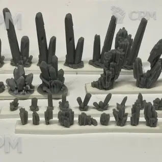 Описание картинки Магические кристаллы от Подземный человек по цене 200руб | Свободный Рынок Миниатюр - СРМ