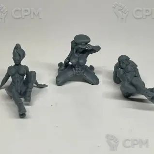 Описание картинки Девушки танкистки в стиле пинап Pinups Tank Girls NSFW от Подземный человек по цене 100руб | Свободный Рынок Миниатюр - СРМ