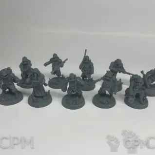 Описание картинки Krieg Acolytes Криговцы от Подземный человек по цене 250руб | Свободный Рынок Миниатюр - СРМ