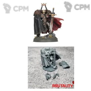 Описание картинки Urkhan The Dark Warden от Brutality по цене 300руб | Свободный Рынок Миниатюр - СРМ