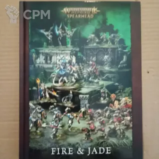Описание картинки Spearhead Fire &amp; Jade Book от Black Legion Hall по цене 100руб | Свободный Рынок Миниатюр - СРМ