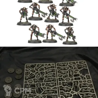 Описание картинки Necron Warriors x 10 от Svarden по цене 100руб | Свободный Рынок Миниатюр - СРМ