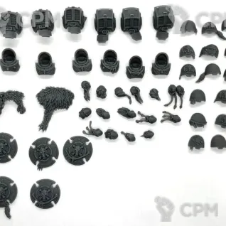 Описание картинки Wolf Guard Terminators 2025 от VtorushinAdditiveTec по цене 100руб | Свободный Рынок Миниатюр - СРМ