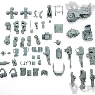 Описание картинки Armoured Sentinel / Scout Sentinel от VtorushinAdditiveTec по цене 100руб | Свободный Рынок Миниатюр - СРМ