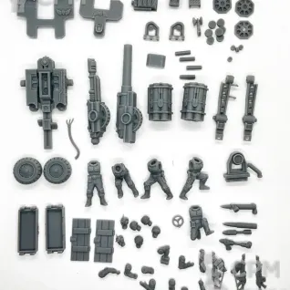 Описание картинки Field Ordnance Battery от VtorushinAdditiveTec по цене 100руб | Свободный Рынок Миниатюр - СРМ