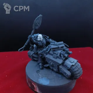 Описание картинки Chaplain on bike от Mor345 по цене 500руб | Свободный Рынок Миниатюр - СРМ