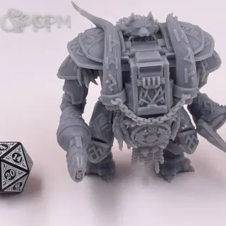 Описание картинки Venerable Dreadnought Дредноут Космоволков от Подземный человек по цене 500руб | Свободный Рынок Миниатюр - СРМ
