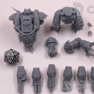 Описание картинки Venerable Dreadnought Дредноут Космоволков от Подземный человек по цене 500руб | Свободный Рынок Миниатюр - СРМ