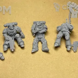 Описание картинки Dead Primaris Мертвые примарисы от Подземный человек по цене 200руб | Свободный Рынок Миниатюр - СРМ