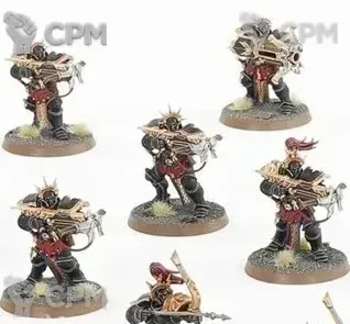 Описание картинки 5х Judicators от Black Legion Hall по цене 2 000руб | Свободный Рынок Миниатюр - СРМ