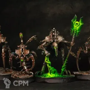 Описание картинки Canoptek Circle killteam от Второлесозаводчане по цене 2 900руб | Свободный Рынок Миниатюр - СРМ