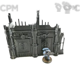 Описание картинки 2 этажная руина Mechanicus от Rev127 по цене 400руб | Свободный Рынок Миниатюр - СРМ