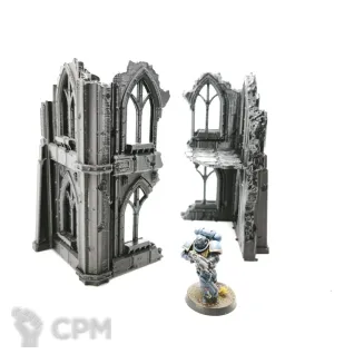 Описание картинки Две 2 этажные руины 40к от Rev127 по цене 400руб | Свободный Рынок Миниатюр - СРМ