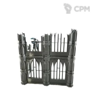 Описание картинки 2 этажная руина Министорум от Rev127 по цене 400руб | Свободный Рынок Миниатюр - СРМ