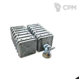 Описание картинки 2 грузовых контейнера от Rev127 по цене 400руб | Свободный Рынок Миниатюр - СРМ